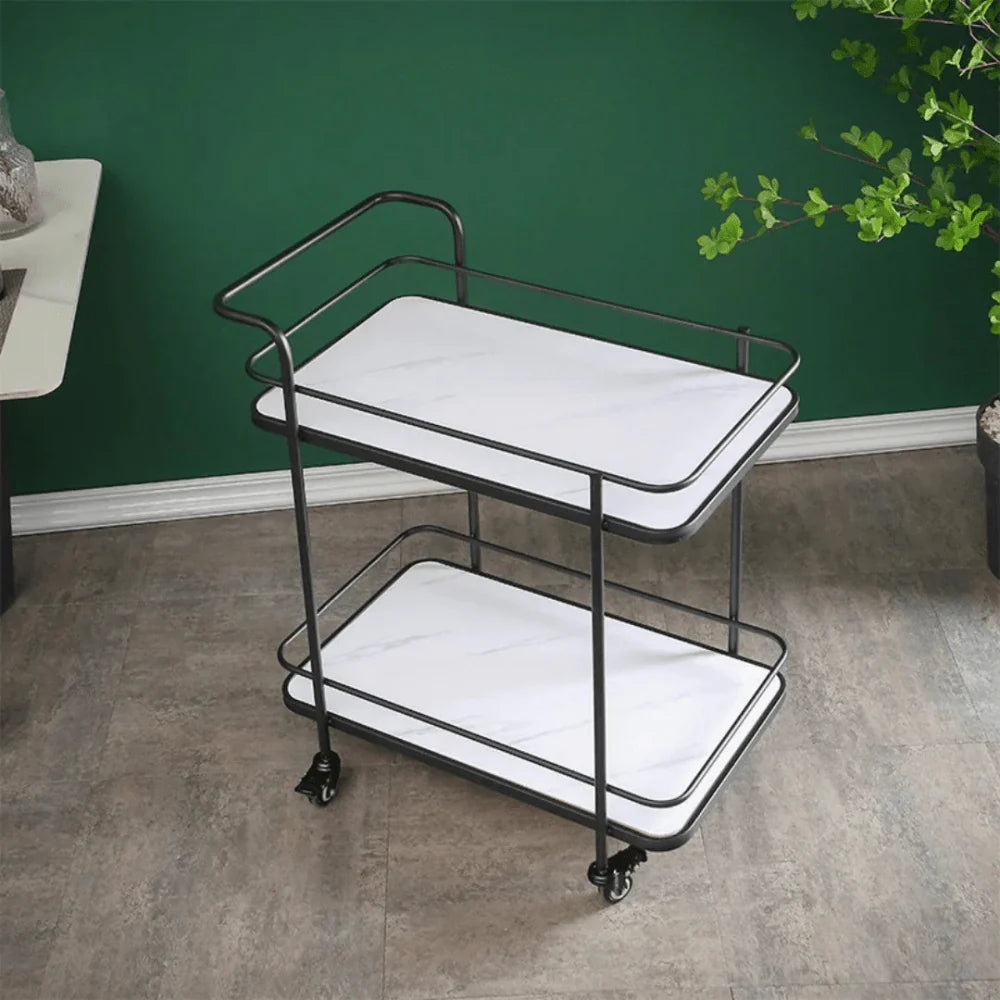 Home Store Rolling Dining Cart & Beverage Station