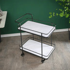 Home Store Rolling Dining Cart & Beverage Station