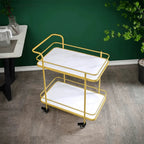 Home Store Rolling Dining Cart & Beverage Station