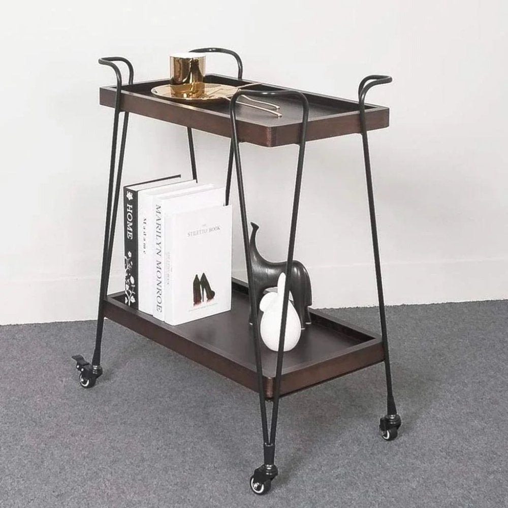 Euro-Style Luxury Dining & Serving Cart